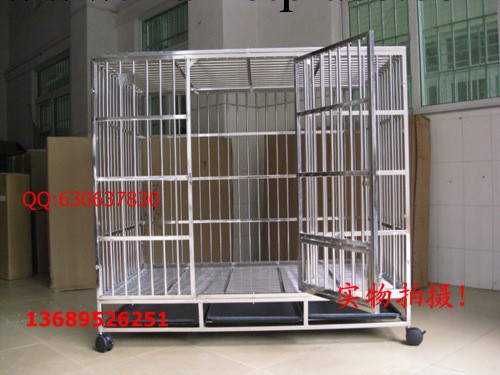 大型不銹鋼狗籠，狗廁所，狗圍欄.不銹鋼籠子.加厚料工廠,批發,進口,代購
