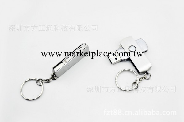 不銹鋼金屬360度旋轉隨身碟 防水 防震 防塵 商務禮品 可定制LOGO工廠,批發,進口,代購