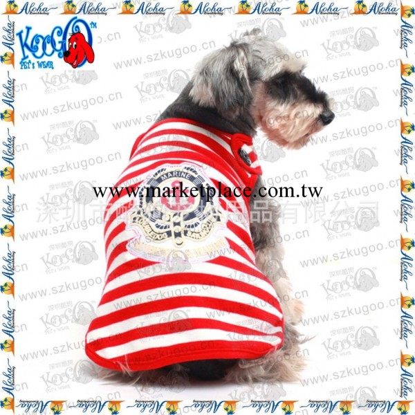 廠傢直供寵物用品 2012春夏水手裝 防蚊面料狗狗衣服工廠,批發,進口,代購