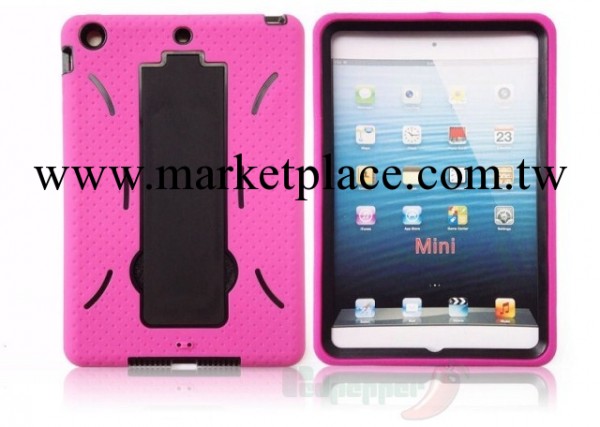 新款IPAD MINI保護殼三件套支架機器人迷你PC矽膠蘋果專用日韓風工廠,批發,進口,代購