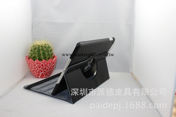荔枝紋蘋果平板電腦 iPad air 迷你皮套 360旋轉工廠,批發,進口,代購