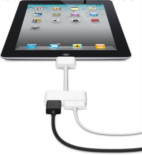 蘋果ipad2 Digital AV Adapter ipad 3 new ipad to HDMI+充電工廠,批發,進口,代購