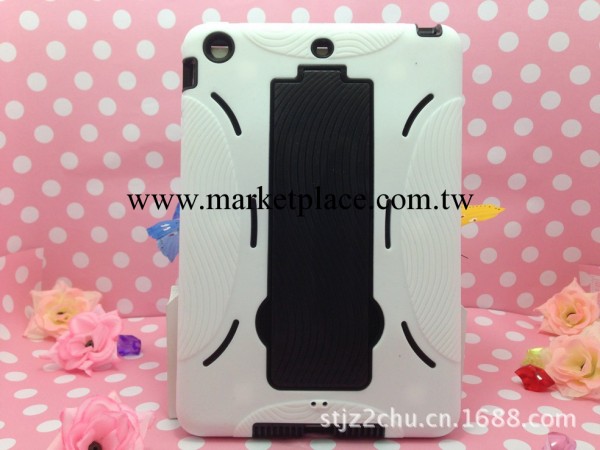 迷你iPad保護殼 IPAD MINI機器人支架 二合一保護殼 帶支架工廠,批發,進口,代購