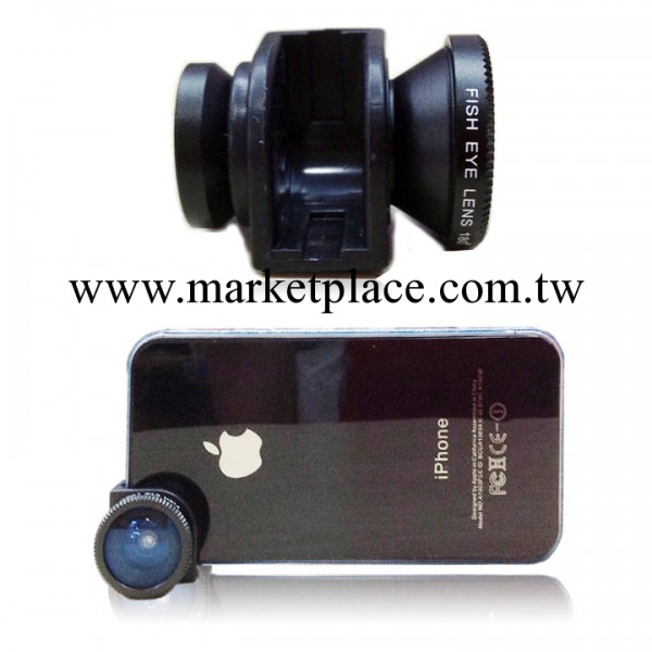 iphone 4s 魚眼鏡頭 廣角鏡頭 魚眼 微距鏡頭 三合一濾鏡批發・進口・工廠・代買・代購