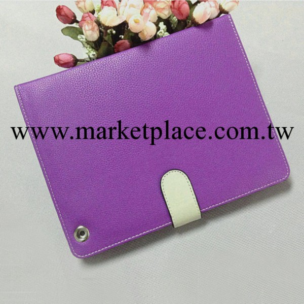 ipad4ipad3ipad2荔枝紋帶扣 蘋果ipad智能休眠保護殼防摔保護皮套批發・進口・工廠・代買・代購