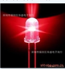 現貨供應3MM 5mm 白發紅光燈LED     阿裡巴巴十大優質供應商工廠,批發,進口,代購