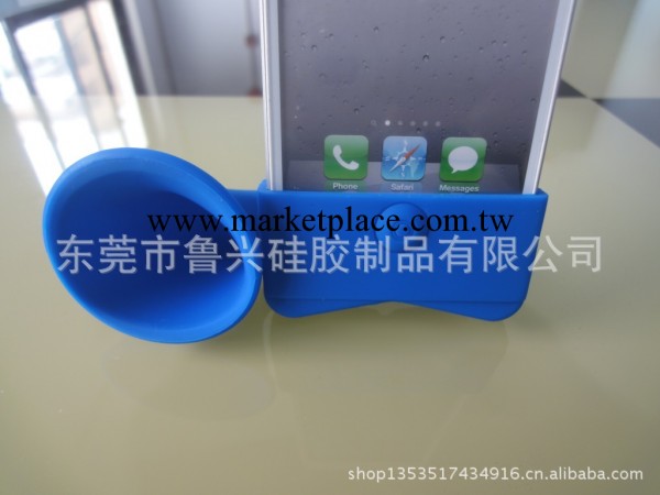 【廠傢現貨】iphone擴音器 矽膠喇叭揚聲器 物理擴音器工廠,批發,進口,代購