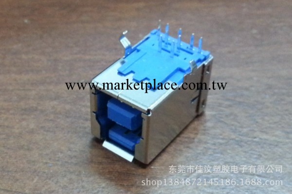USB3.0 BF連接器/USB3.0 BF 90°連接器/USB3.0 BF 180°連接器工廠,批發,進口,代購
