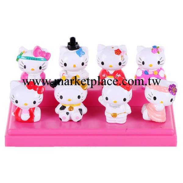 批發公仔玩具擺件 可愛 hello kitty KT貓 8款KT 小公仔工廠,批發,進口,代購