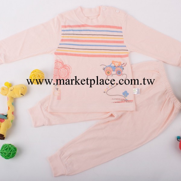 koalatree品牌嬰幼兒童裝提花竹纖維T51065套頭嬰兒內衣寶寶衣服工廠,批發,進口,代購