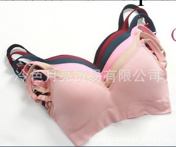 2013秋冬新款外貿竹纖維無鋼圈背帶舒適胸罩 U型美背運動胸罩背心工廠,批發,進口,代購