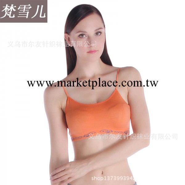 超彈力短款百搭抹胸裹胸無痕無縫打底小吊帶小背心工廠,批發,進口,代購