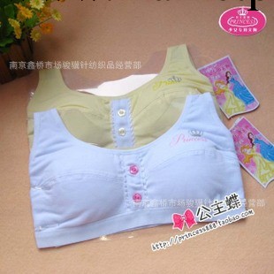 正版公主少女胸罩 成長胸罩 學生背心 少女內衣059-1工廠,批發,進口,代購