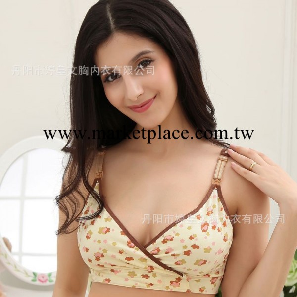婷皇 背心三開式 哺乳胸罩純棉 孕婦內衣胸罩 產婦喂奶衣廠傢批發工廠,批發,進口,代購