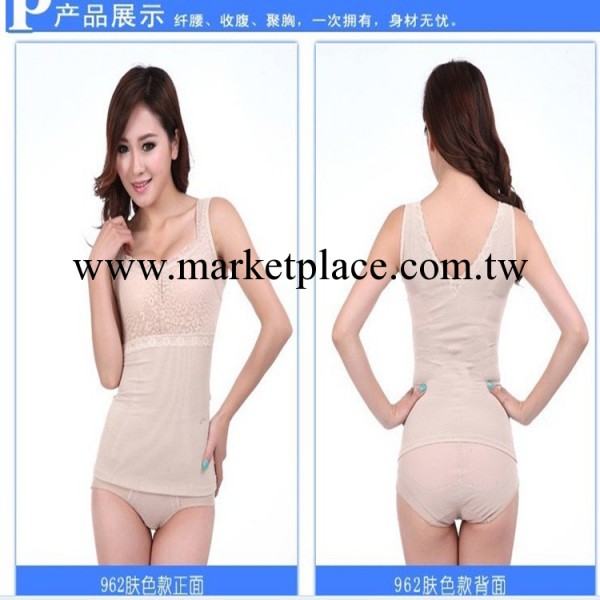 收腹背心 廠傢直供托胸抹胸塑身女背心 薄款無痕美體束腰內衣批發工廠,批發,進口,代購