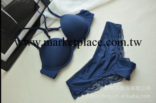 美國一線品牌 光面 蕾絲性感女士棉內衣胸罩套裝 外貿內衣批發工廠,批發,進口,代購