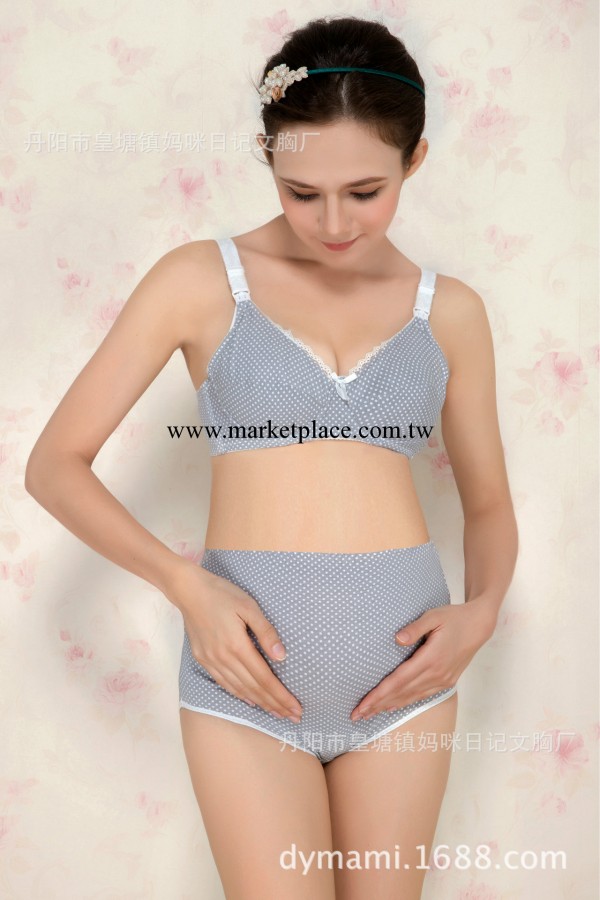 上薄蕾絲小花邊胸罩 純棉哺乳有軟鋼托孕婦內衣上開扣式批發胸罩工廠,批發,進口,代購