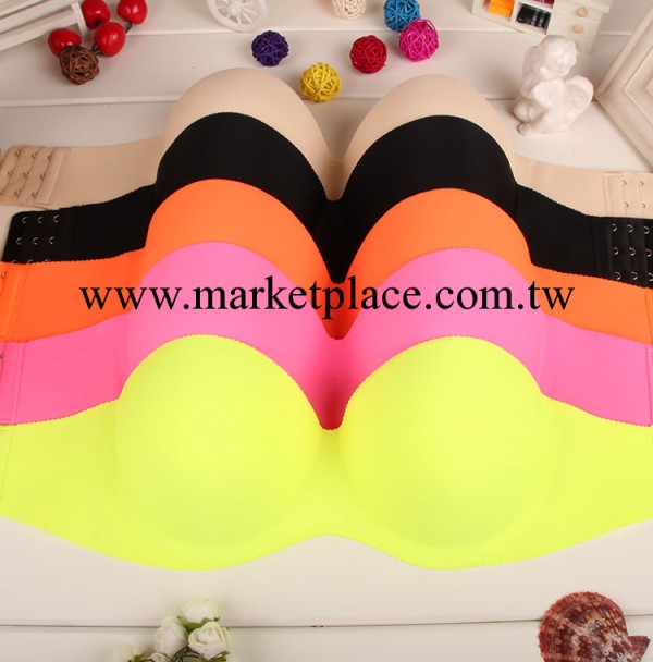 廠傢直銷 半杯無肩帶一片式無痕隱形胸罩 婚紗禮服內衣 原裝批發工廠,批發,進口,代購