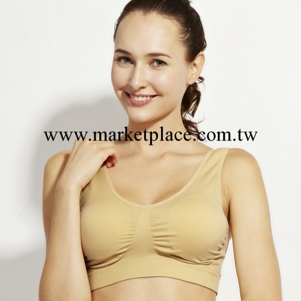 廠傢批發 婷美款 日本原單雙層無鋼圈胸罩 瑜伽運動小背心式內衣工廠,批發,進口,代購