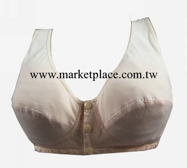 零利潤中老年大罩杯前扣哺乳胸罩孕婦哺乳胸罩 背心式老人內衣工廠,批發,進口,代購