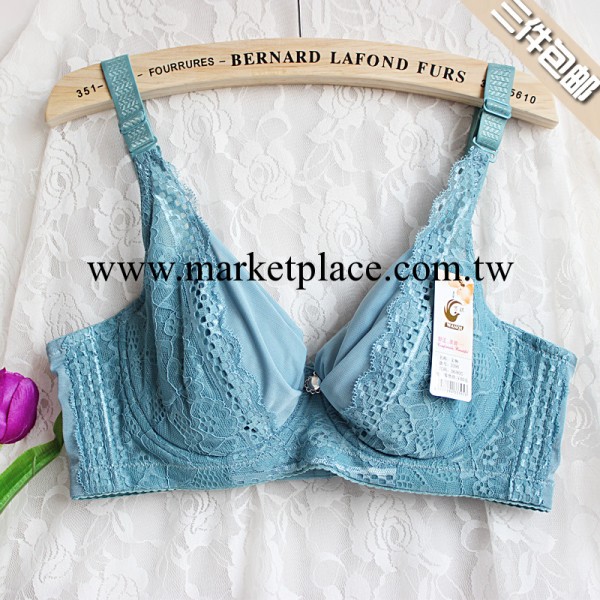 外貿大罩杯胖MM加大碼超薄蕾絲聚攏收副乳調整型胸罩100萬琪BC杯工廠,批發,進口,代購