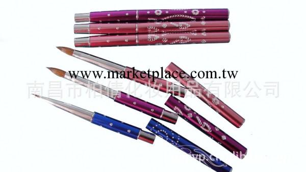 廠傢直銷美甲筆刷 化妝刷 光療甲用具 美甲水晶筆 水晶筆美甲工廠,批發,進口,代購
