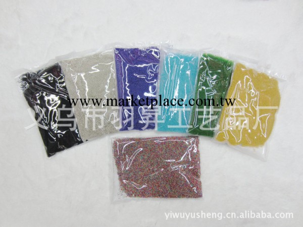 【廠傢供應】2012新款袋裝12色1mm玻璃魚子醬 美甲飾品美甲假指甲工廠,批發,進口,代購