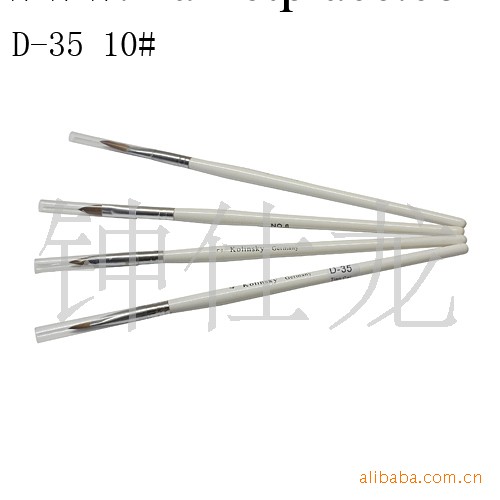 廠傢直銷 供應8#新款美甲用品白指甲筆水晶筆PVC管 美甲用品套裝工廠,批發,進口,代購