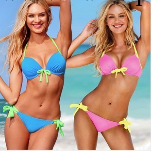 維多利亞的秘密泳衣多色鋼托比基尼批發外貿廠傢直銷工廠,批發,進口,代購