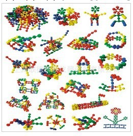 幼兒塑料積木 兒童太陽星積木 益智拼插拼裝玩具工廠,批發,進口,代購