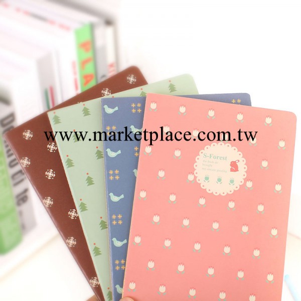 韓國文具 精美筆記本 四月物語A5大號裝線本 日記本 練習冊 60657工廠,批發,進口,代購