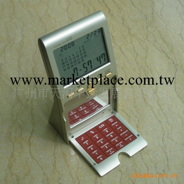 萬年歷計算器電子臺歷 廣告禮品臺歷 新年禮品臺歷工廠,批發,進口,代購