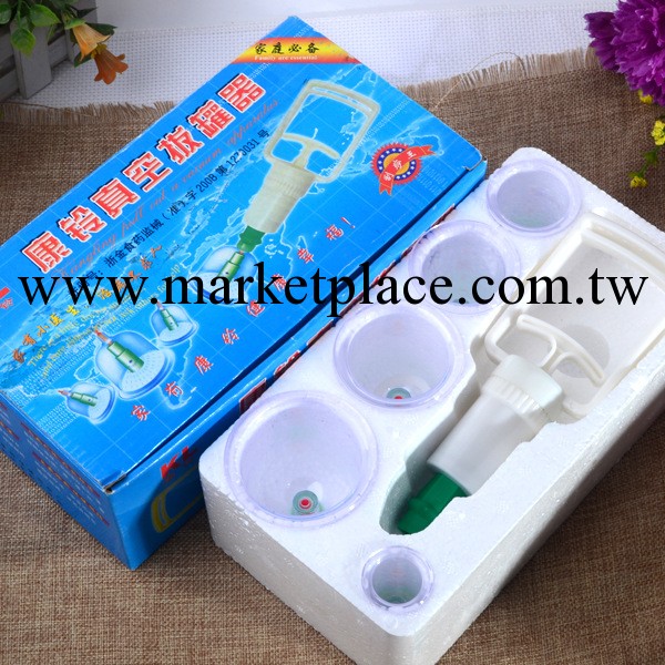 保健用品 康玲真空拔罐器6罐傢用手擰式拔火罐拔氣罐簡易抽氣罐工廠,批發,進口,代購