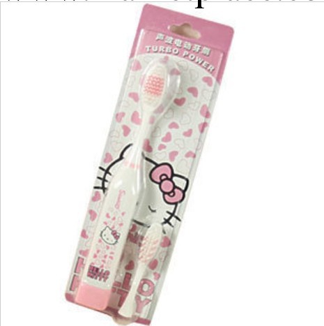 新款HELLO KITTY卡通可愛牙刷電動牙刷清潔刷 附送1把刷工廠,批發,進口,代購