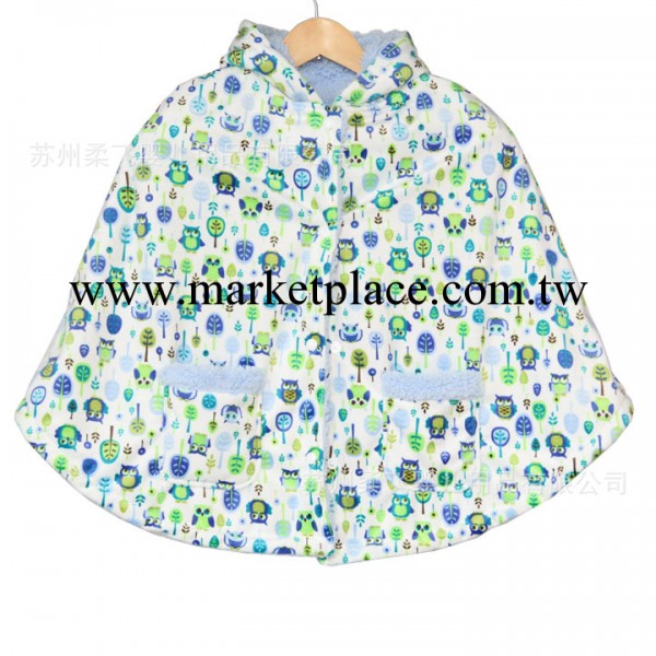 嬰兒披風鬥篷秋冬裝兒童外出服裝幼兒 男女寶寶冬款加厚披肩外套工廠,批發,進口,代購