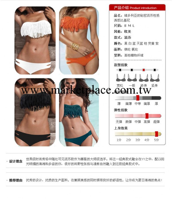 現貨多色維多利亞的秘密泳衣流蘇性感比基尼 品牌泳裝廠傢批發工廠,批發,進口,代購