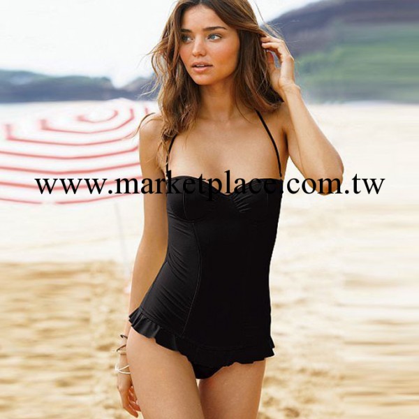 VS維多利亞的秘密性感比基尼 黑色連身鋼托泳衣 女士泳裝工廠,批發,進口,代購