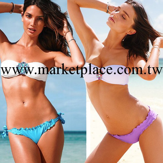 維多利亞的秘密 比基尼 水晶扣泳衣泳裝 bikin 廠傢直銷一件代發工廠,批發,進口,代購