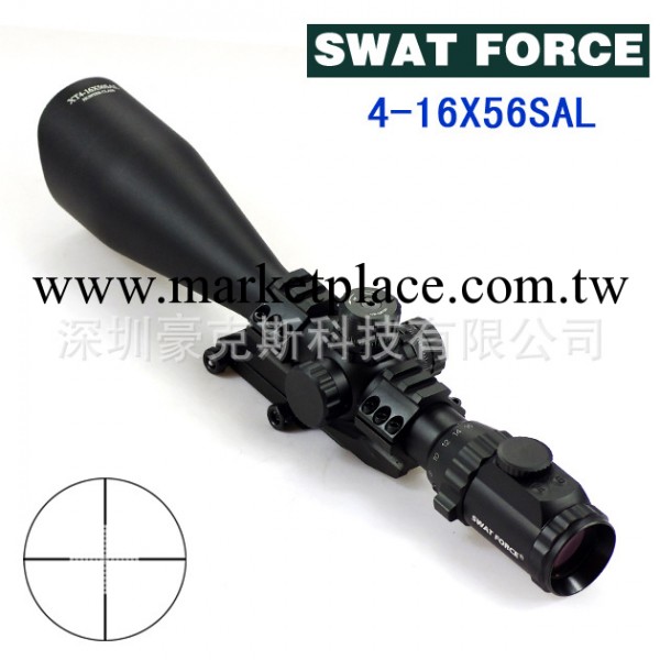 原裝出口美國 SWAT FORCE XT4-16x56SAL超細密點分劃板工廠,批發,進口,代購