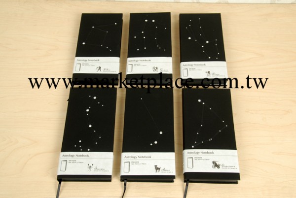 606413鑲鉆星座筆記本工廠,批發,進口,代購