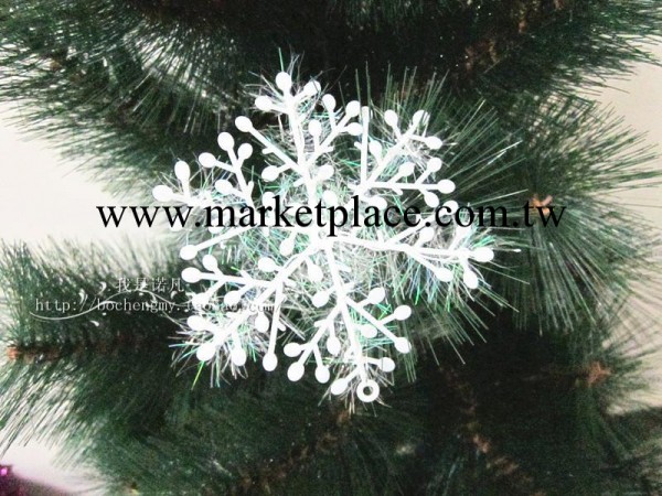 聖誕雪花片3片裝 聖誕樹裝飾品 聖誕用品 聖誕節裝飾禮物 雪花粉工廠,批發,進口,代購