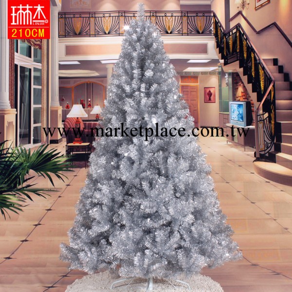 琳傑 聖誕樹 2.1米/210CM銀色聖誕樹 聖誕節禮品 聖誕節裝飾用品工廠,批發,進口,代購