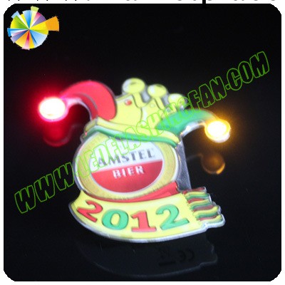 聖誕節胸章、展會廣告禮品、電子廣告禮品、發光胸章、發光胸牌工廠,批發,進口,代購