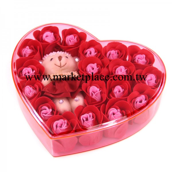 熱賣聖誕節禮物 亞克力18朵熊 創意生日 情人節禮品女友實用浪漫工廠,批發,進口,代購