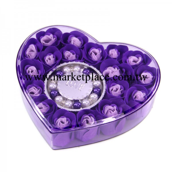 亞克力18朵玫瑰香皂花手鏈 聖誕節創意小禮品閨蜜實用新奇熱賣工廠,批發,進口,代購