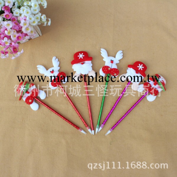 聖誕節情人節禮物文具批發創意可愛圓珠筆 聖誕禮品裝飾 聖誕筆工廠,批發,進口,代購