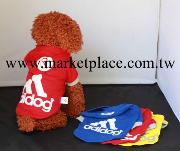 ADIDOG衛衣帶帽    狗狗春夏裝 寵物衣服批發工廠,批發,進口,代購