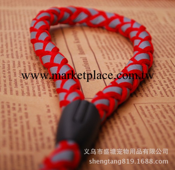 義烏寵物用品 反光滌綸寵物牽引繩+胸背帶套裝 狗狗牽引帶工廠,批發,進口,代購