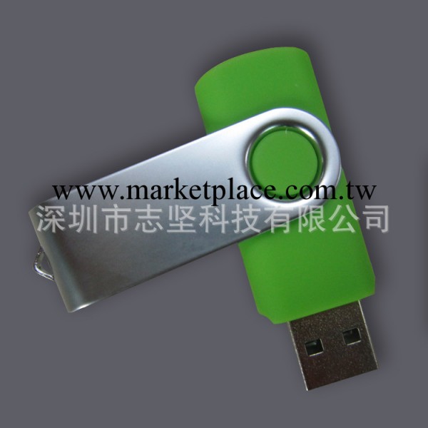 廠傢供應旋轉隨身碟 批發電鍍夾子優盤 商務禮品u盤 可印客戶logo工廠,批發,進口,代購