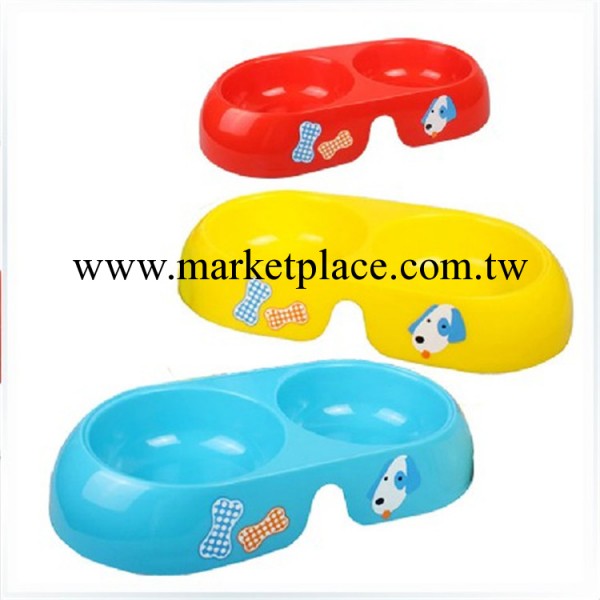 寵物用品 狗碗 寵博士卡通三色 小號工廠,批發,進口,代購